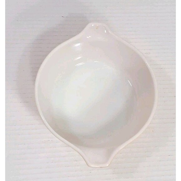 Vintage Pyrex Old Orchard 472 Orange Casserole Dish Brown 1.5 Pint Serving Bake - Picture 5 of 6